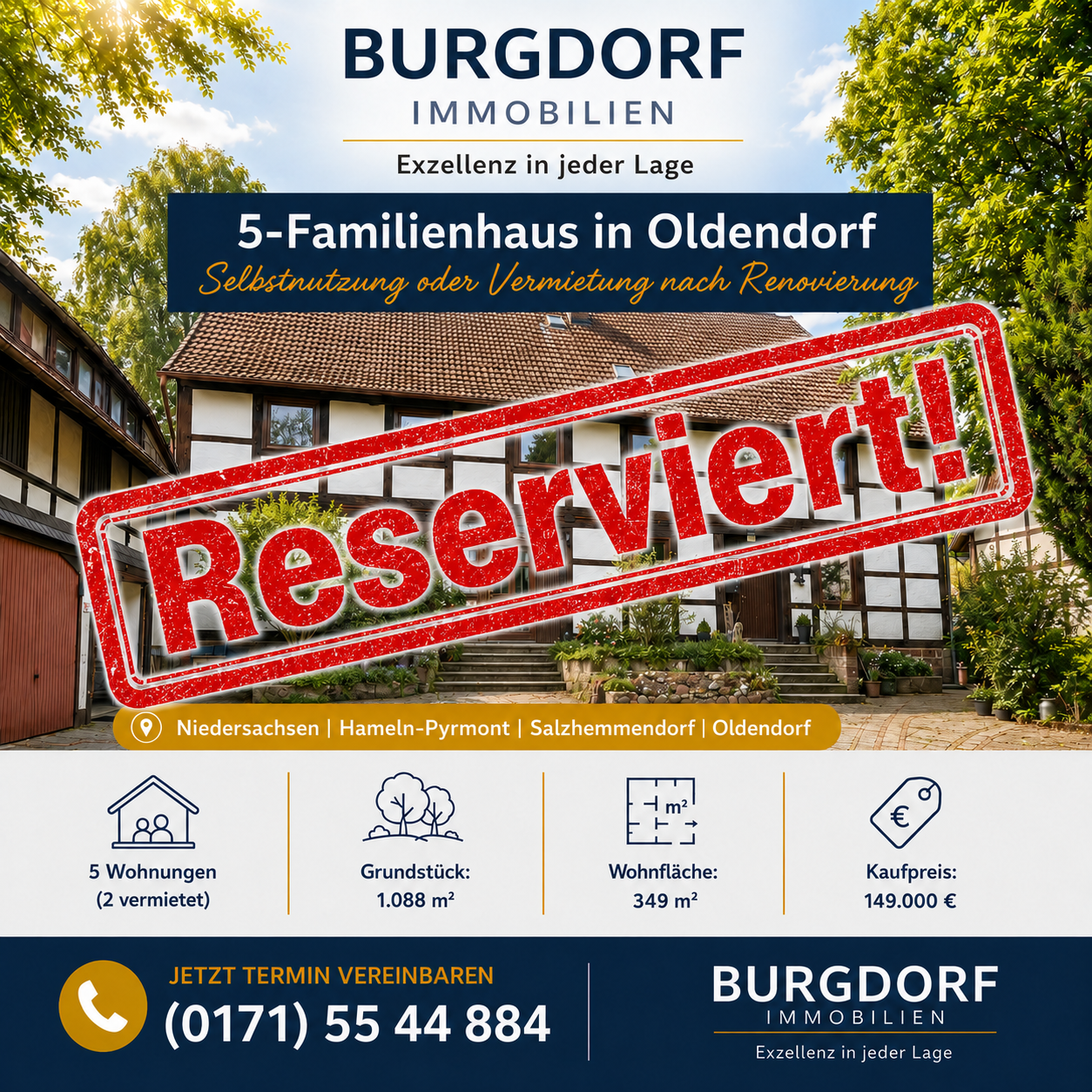An_der_Kirche_Reserviert Fünffamilienhaus in Salzhemmendorf-Oldendorf zu kaufen